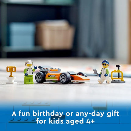 LEGO City Race Car 60322 Building Kit; Fun Toy Designed for Kids Aged 4 and up (46 Pieces)