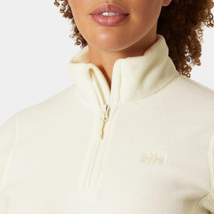 Helly Hansen Women's W Daybreaker 1/2 Zip Fleece, Snow, L