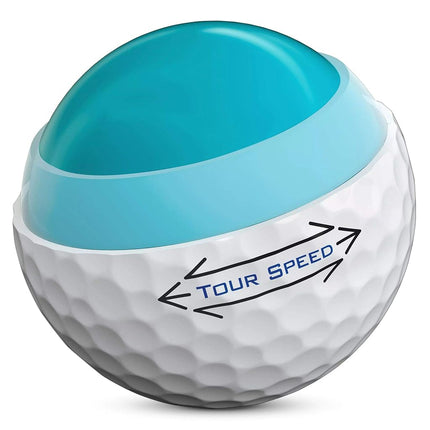 Titleist Tour Speed Golf Ball, White