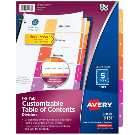 Avery 11131 Divider