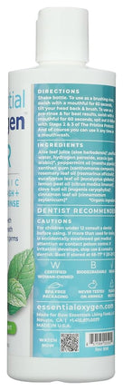 Toothpaste/Mouthwash Brushing Rinse (Peppermint) - 473mL