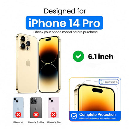 Ocushield Blue Light Screen Protector for iPhone 14 Pro