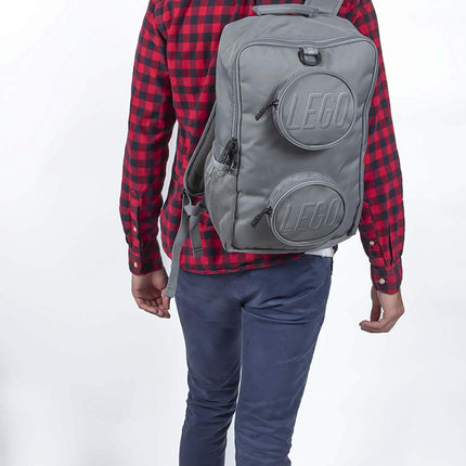 LEGO Brick Backpack, Grey, One Size, Backpack