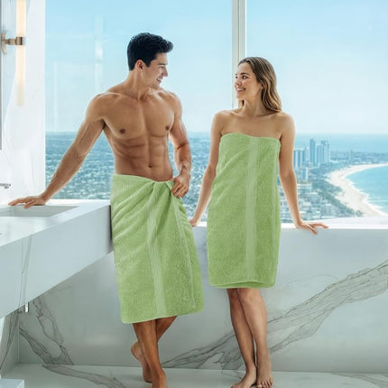 Utopia Towels 4 Pack Premium Bath Towels, 27x54 in, 600 GSM Cotton, Sage Green