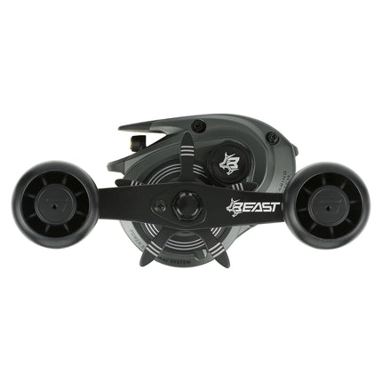 Abu Garcia Beast Low Profile Baitcasting Reel | Freshwater & Saltwater Predator Casting Fishing Reel | 7.3:1 Gear Ratio | Power Stack Carbon Drag | Aluminium Body | 2000 | Left Handed