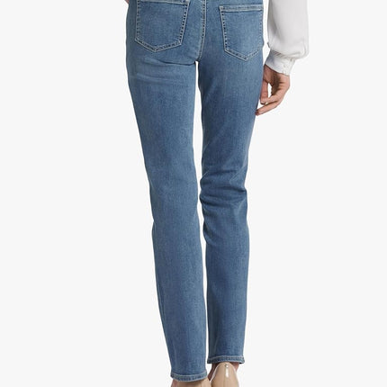 NYDJ Women's Marilyn Straight Jeans, Heyburn Wash, 00 Petite