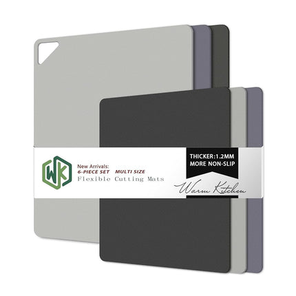 Plastic Cutting Boards for Kitchen, WK Flexible Cu