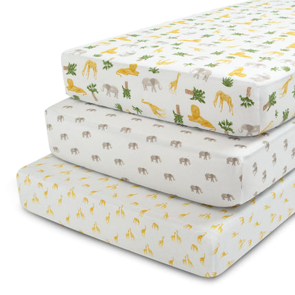 Delta Children Fitted Crib Sheets for Girls and Bo