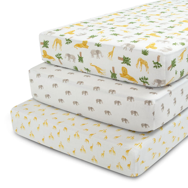 Delta Children Fitted Crib Sheets for Girls and Bo