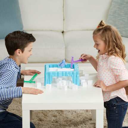 Hasbro Gaming No Rompas el Hielo Juego Preescolar, Juegos de Mesa para Niños de 3 Años en Adelante