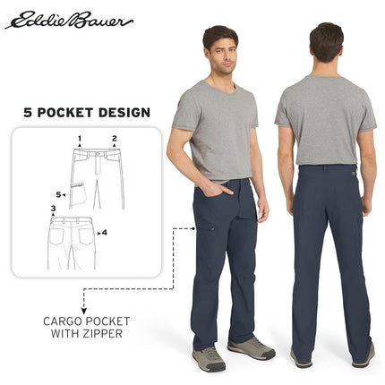 Eddie Bauer Men's Rainier Pant, Storm