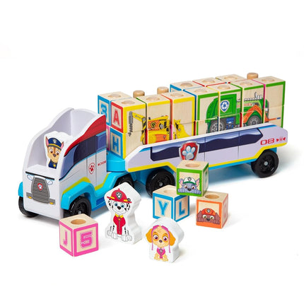 Melissa & Doug PAW Patrol Toy Truck with Alphabet 