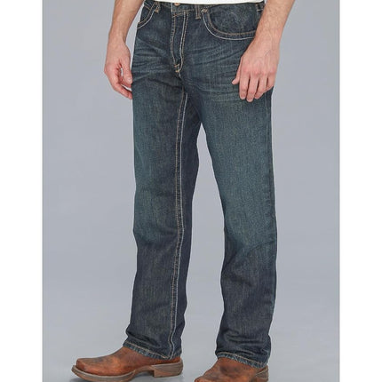 ARIAT Men’s M2 Relaxed Boot Cut Jean, Dusty Road, 35W x 36L