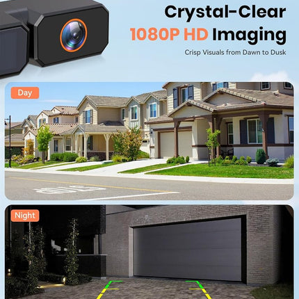 AUTO-VOX Solar Wireless Backup Camera: Strong Signal Dual Antenna