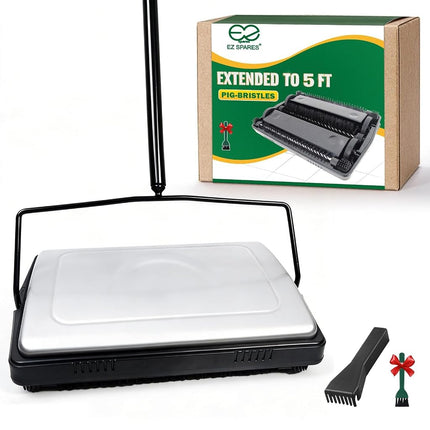 EZ SPARES Quiet Carpet Sweeper,Floor Sweeper with 