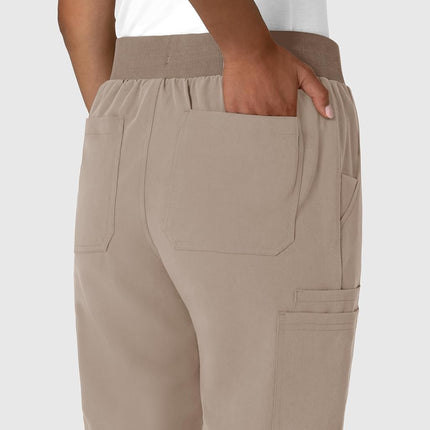 WonderWink Women's Jogger Utility Scrub Pant, Haze, Large