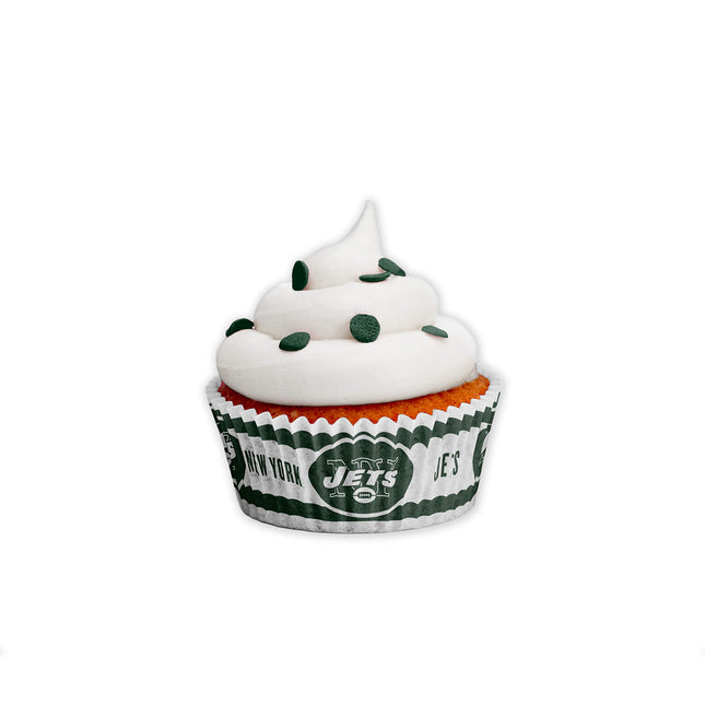 Sports Vault NFL New York Jets Baking Cupslarge, Team Colors, One Size
