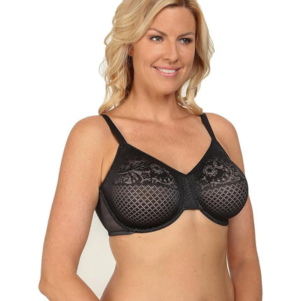 Wacoal Women's Visual EIIects Minimizer Bra Iull Coverage, Black, 36 I