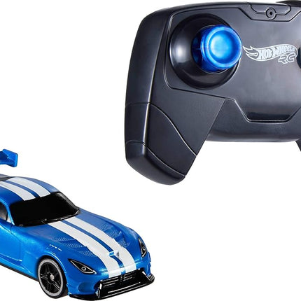 Hot Wheels 1:64 Scale RC Dodge Viper ACR, Remote-Control Toy Car