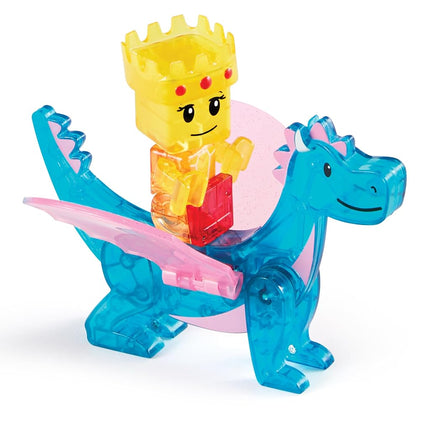 Magna-Tiles Castle 25-Piece Magnetic Construction Set, The Original Magnetic Building Brand