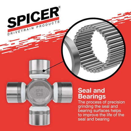 Spicer 5-7166X U-Joint Kit 1350WJ Series (ISR), Cup Size = 1.188"