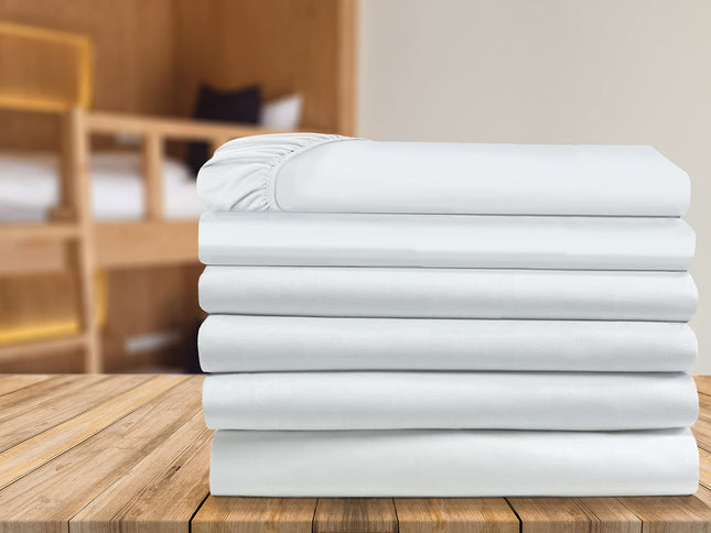 Elegant Comfort 6-Pack Fitted Bottom Sheets 1500 T