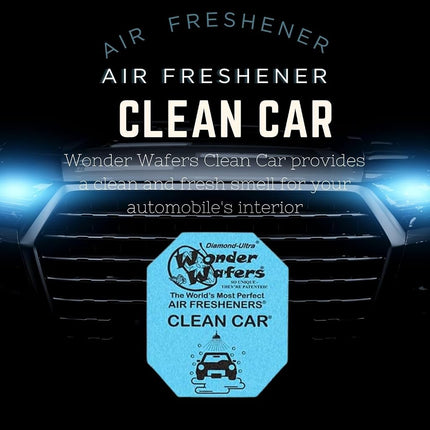 Wonder Wafers 250 Count Clean Car Unwrapped Automobile Professional Use Air Fresheners Car and Truck Detail