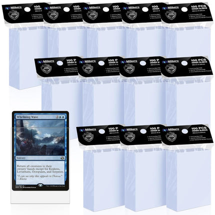 1200 Pack Card Sleeves, Perfect Fit Inner Sleeves 