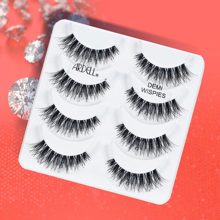 Ardell Natural Individual Multipack Demi Wispies Eyelashes - Black
