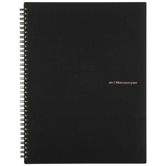 Maruman Mnemosyne Notebook 11.69 x 8.66 Inches (A4), 5mm dot Grid, 70 Sheets (N109), White