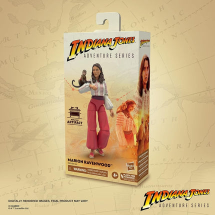 Indiana Jones and the Raiders of the Lost Ark Adventure Series Marion Ravenwood, 15-cm Indiana Jones Action Figures