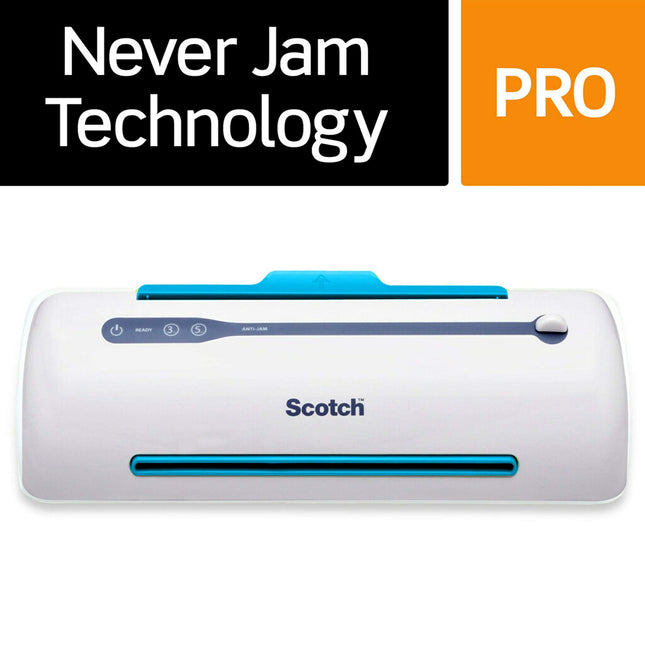 Scotch Brand Scotch TL906 Thermal Laminator, Never Jam Technology Automatically Prevents Misfed Items, 2 Roller System, 9 inch (Pack of 2)