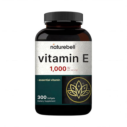 NatureBell Vitamin E Oil Softgels, 1,000 IU Per Se