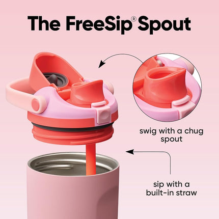 Owala FreeSip Sway Insulated Water Bottle - 887ml (30oz) Angel Food Cake