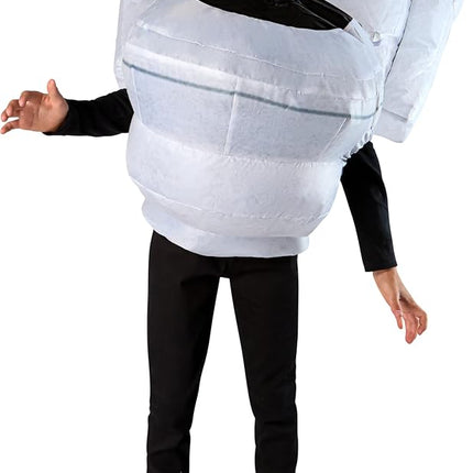 Rubies Official Skibidi Inflatable Toilet Child Costume, Kids Fancy Dress, One Size Halloween