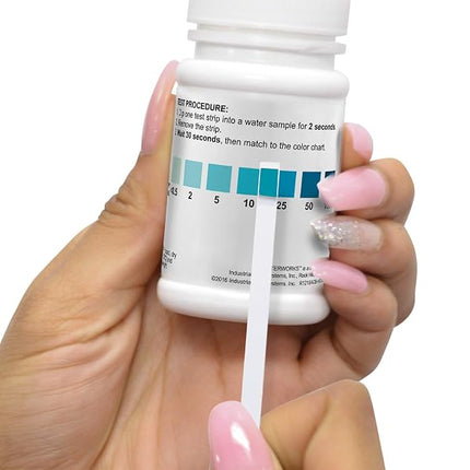 Industrial Test Systems Water Works Peroxide Check - Peroxide Test Strips 0-100 ppm | 50 Tests Per Bottle