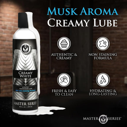 Master Series Jizz Water Based Lube, Semen Scented, 8.5 Ounce
