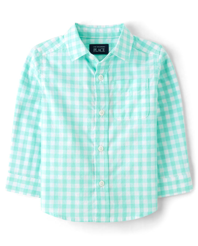 The Children's Place Boys' and Toddler Poplin Long