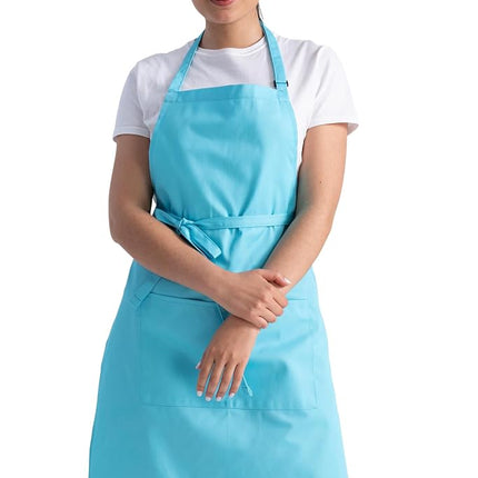 Chef Works Unisex Butcher Apron, Turquoise, One Si
