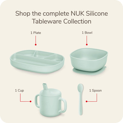 NUK Utensilios de silicona para bebé