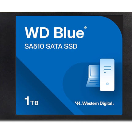 WD Blue SA510 1TB 2.5" SATA SSD with up to 560MB/s read speed