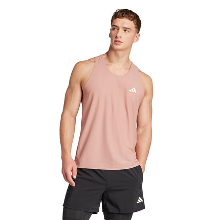Adidas Mens Own The Run Tank Top, Warm Clay, XXL