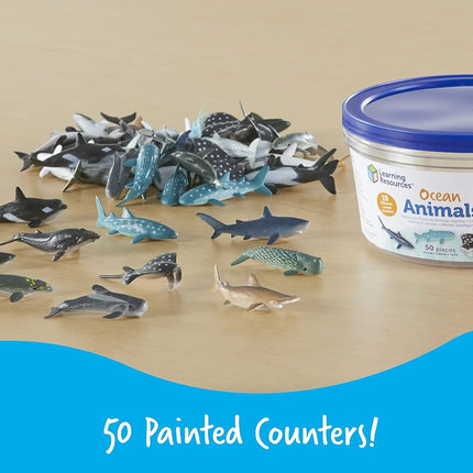 Learning Resources Ocean Counters (Set of 50)