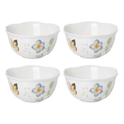 Lenox 880122 Butterfly Meadow 4-Piece Dessert Bowl