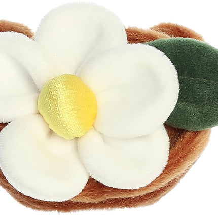 Aurora Adorable Palm Pals Junie Daisy Stuffed Animal - Pocket-Sized Play - Collectable Fun - Brown 5 Inches