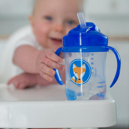 Kit de remplacement de paille pour la tasse à paille Dr. Brown's Baby's First avec une paille et une brosse de nettoyage, sans BPA