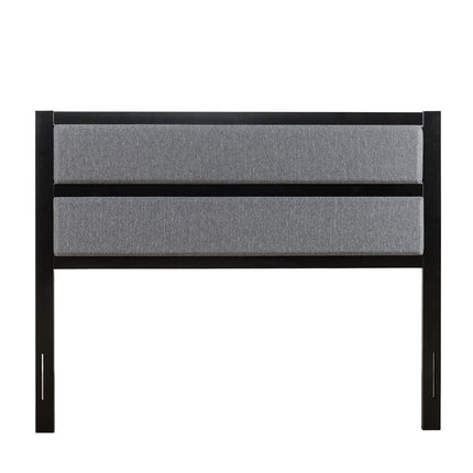 Cabecero de metal tapizado Zinus Modern Studio, King