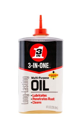 3-IN-ONE 10138 Multi-Purpose Oil 8 oz (Pack of 12)
