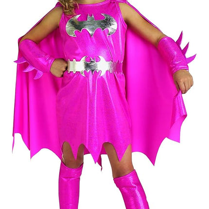 Rubies Official Pink Batgirl Costume, Child Size Small Halloween