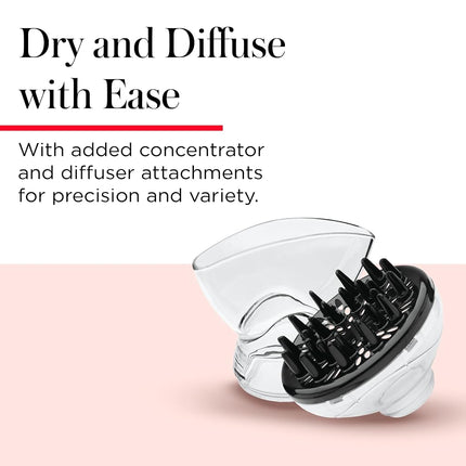 Revlon 1875w Laser Brilliance Dryer, Silver/White